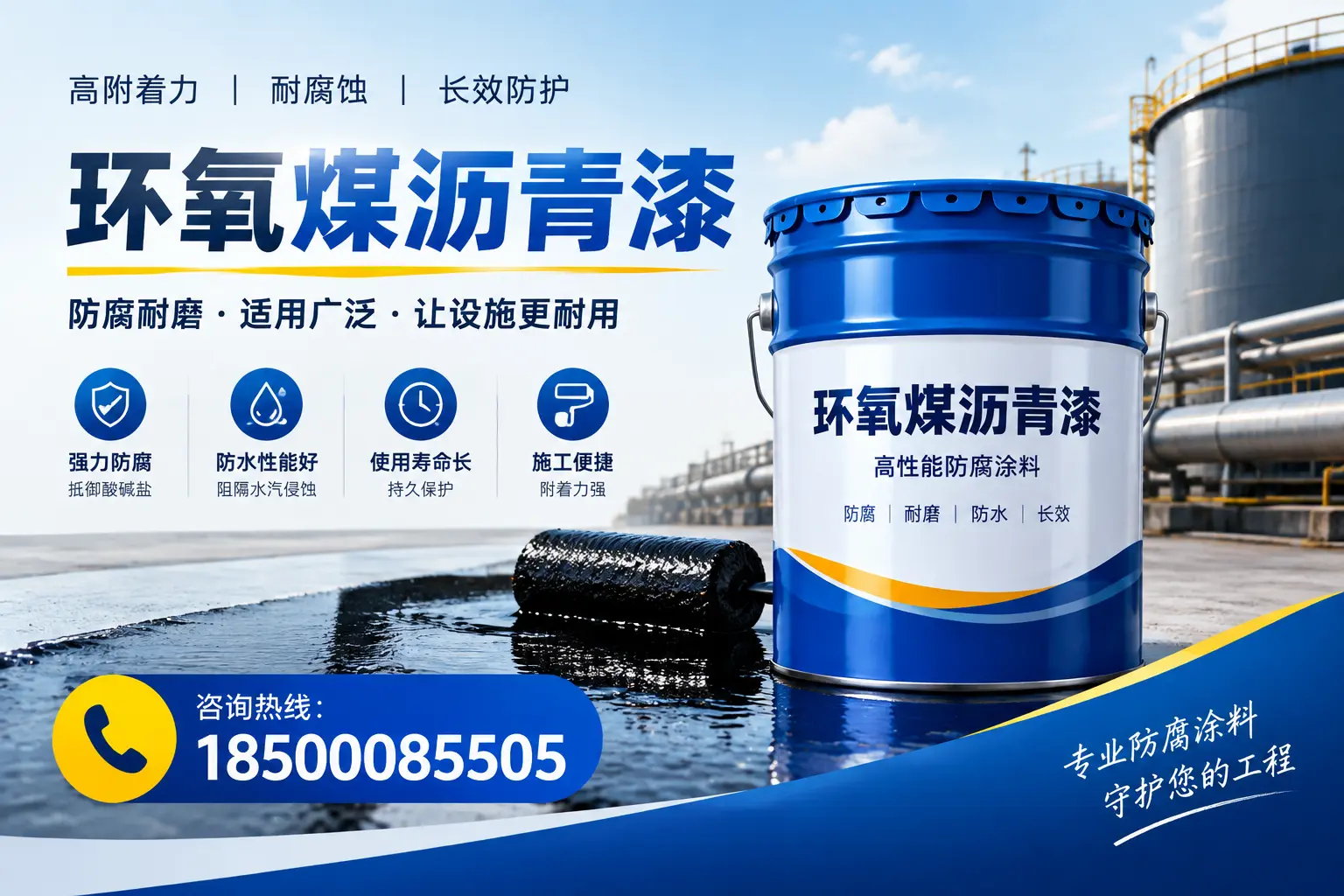 环氧煤沥青漆与其他涂料的对比分析，助力景德镇企业决策